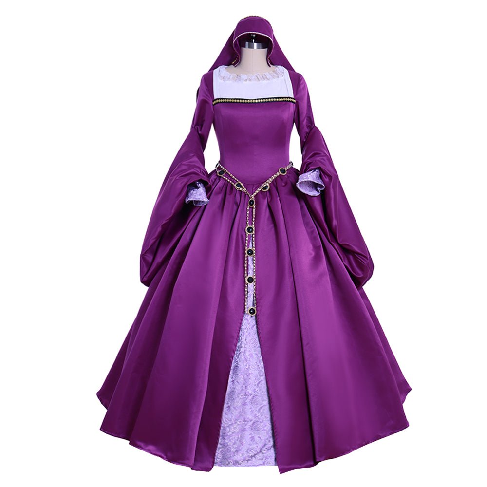 Vestido Gótico Vitoriano Rainha Elizabeth Tudor | Fantasia para Feiras Renascentistas - Estrela Cosplay