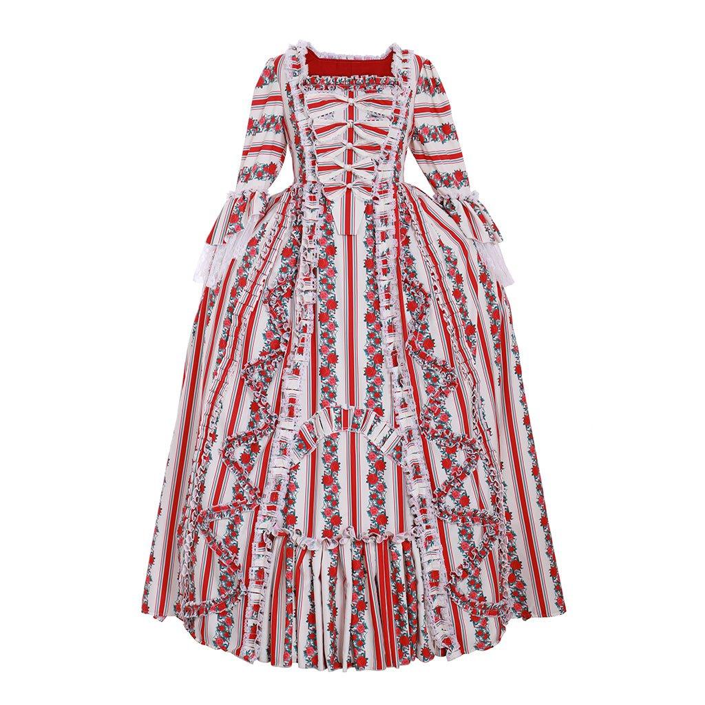 Vestido de Baile Rococo Marie Antoinette | Traje Vitoriano Cosplay para Eventos - Estrela Cosplay