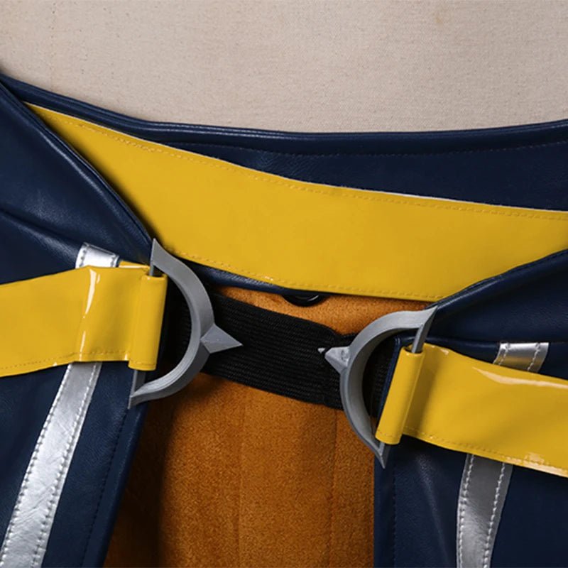 Fantasia de Cosplay Kayn Heartsteel LOL para Homens Adultos - Uniforme Completo com Máscara para os Olhos - Estrela Cosplay