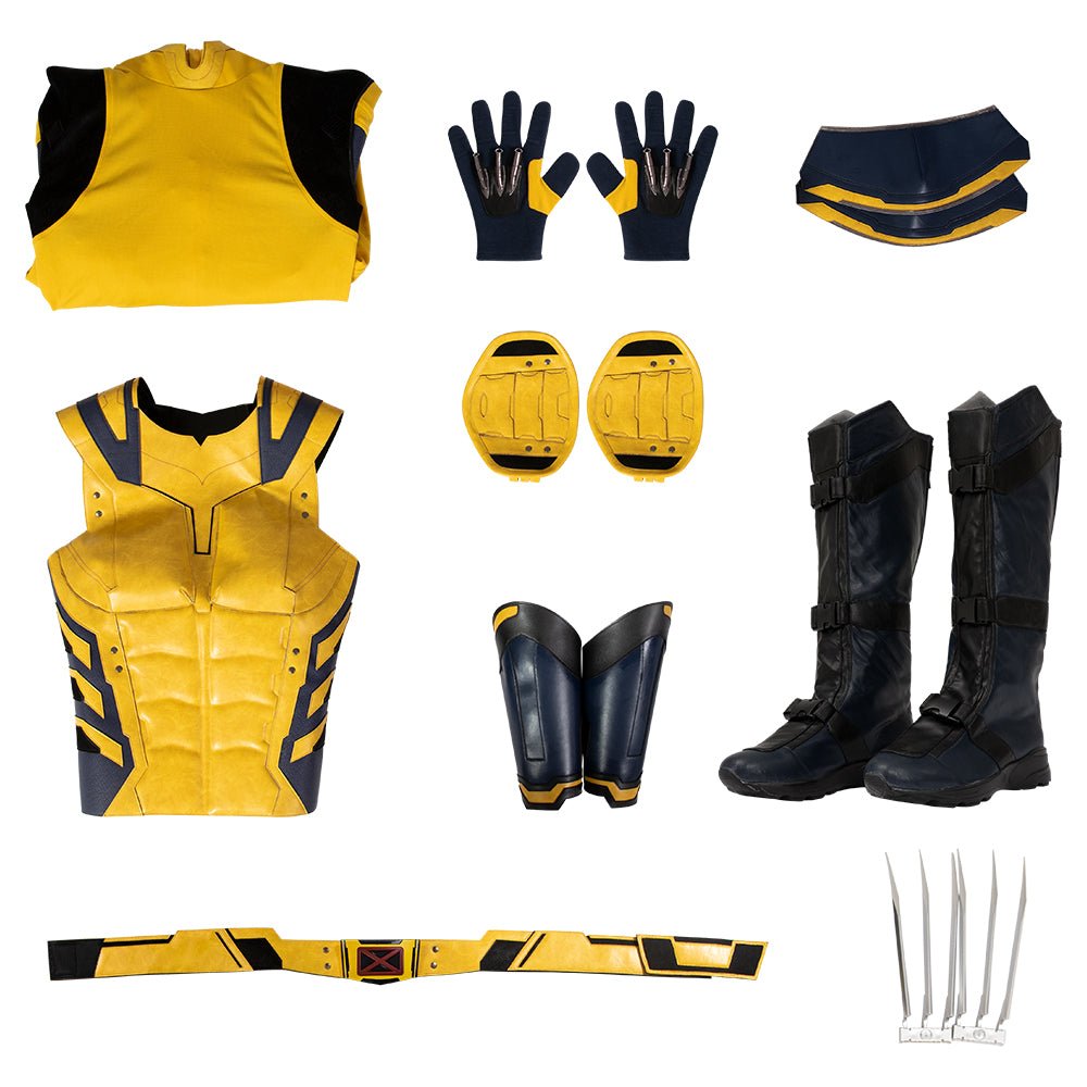 Traje de Cosplay Deluxe Wolverine do Filme Deadpool 3 - Roupa Inspirada no Filme - Estrela Cosplay