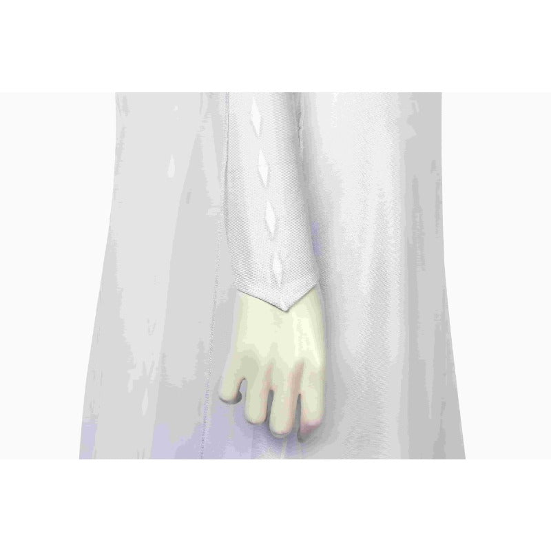 Vestido de Cosplay Princesa Elsa Mangas Compridas para Mulheres - Traje Frozen - Estrela Cosplay