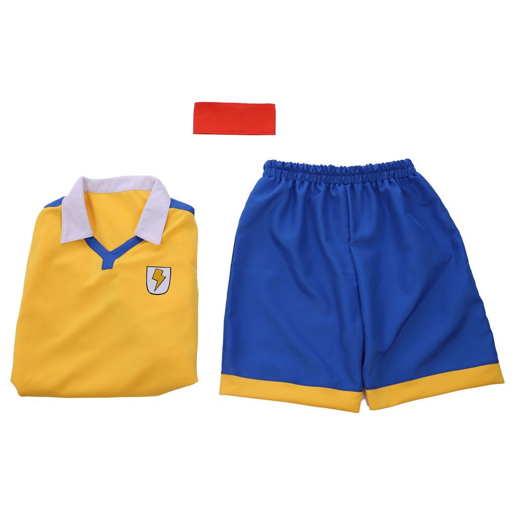 Traje Cosplay Inazuma Eleven GO - Matsukaze Tenma Fato Desportivo - Estrela Cosplay