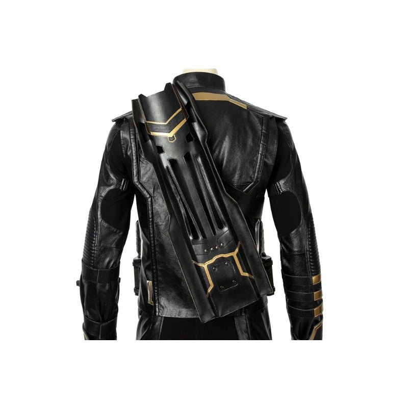 Fantasia de Cosplay Hawkeye Endgame em Couro PU - Traje Marvel Avengers de Alta Qualidade - Estrela Cosplay