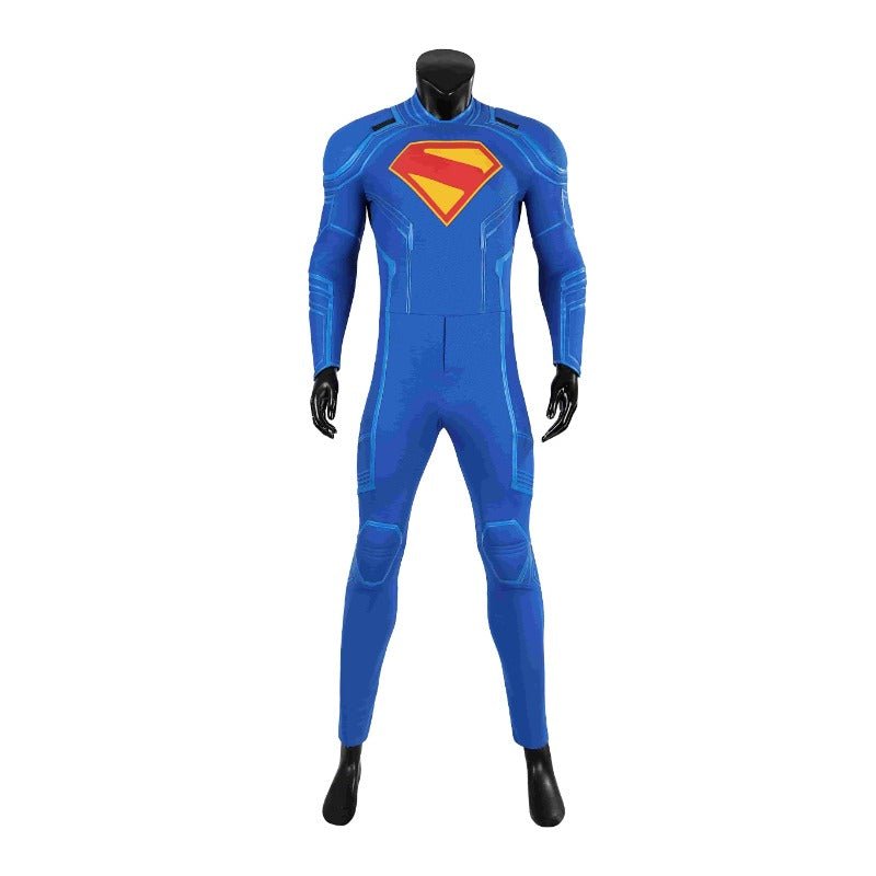 Fantasia de Cosplay Super-Herói Clark Kent - Macaquinho Azul com Capa Vermelha - Estrela Cosplay