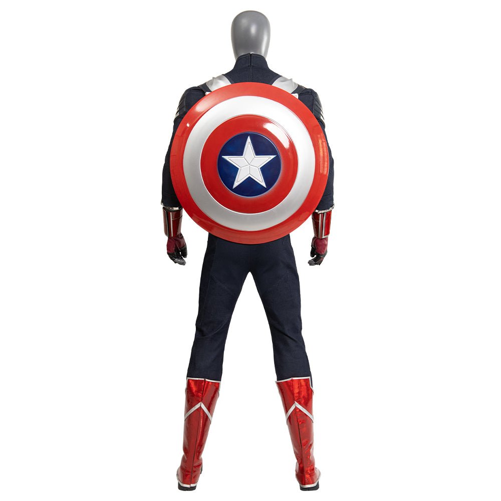 Fantasia de Cosplay do Capitão América 4 - Sam Wilson Trajes Premium - Estrela Cosplay