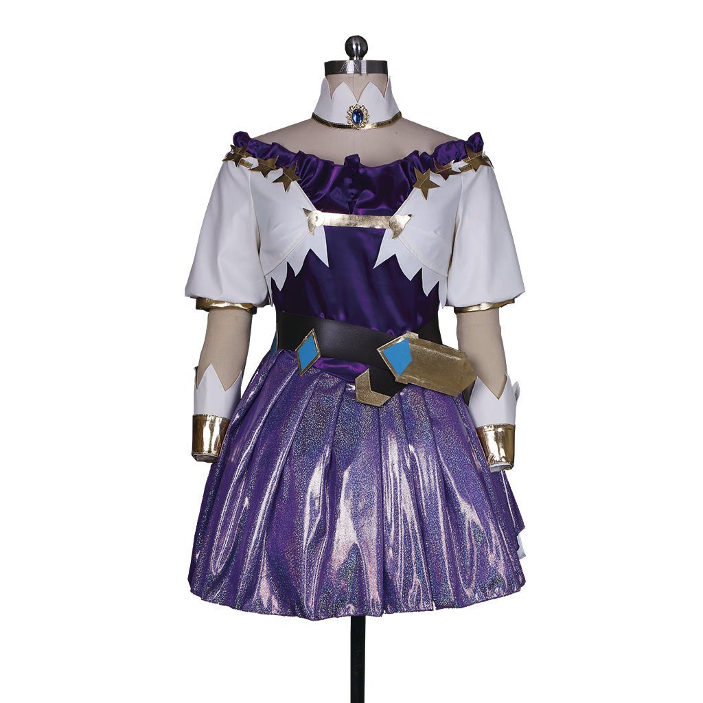 Fantasia de Cosplay Spirit Blossom Ahri de League of Legends para Adultos - Estrela Cosplay