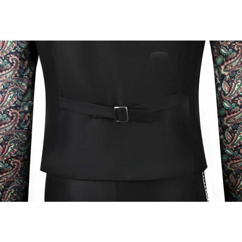 Fantasia Willy Wonka Vermelho Cosplay Timothee Chalamet Halloween - Estrela Cosplay