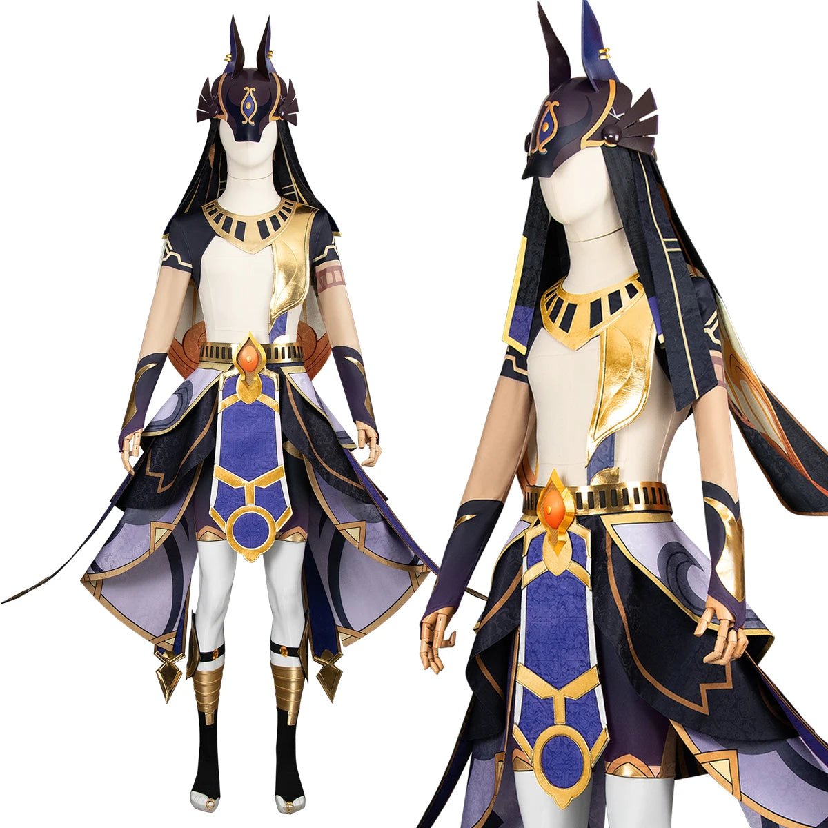 Peruca Cyno O Eremita Genshin Impact Jogo Anime Cosplay Unissex Fantasia Halloween Natal Festa Drag Presente - Estrela Cosplay