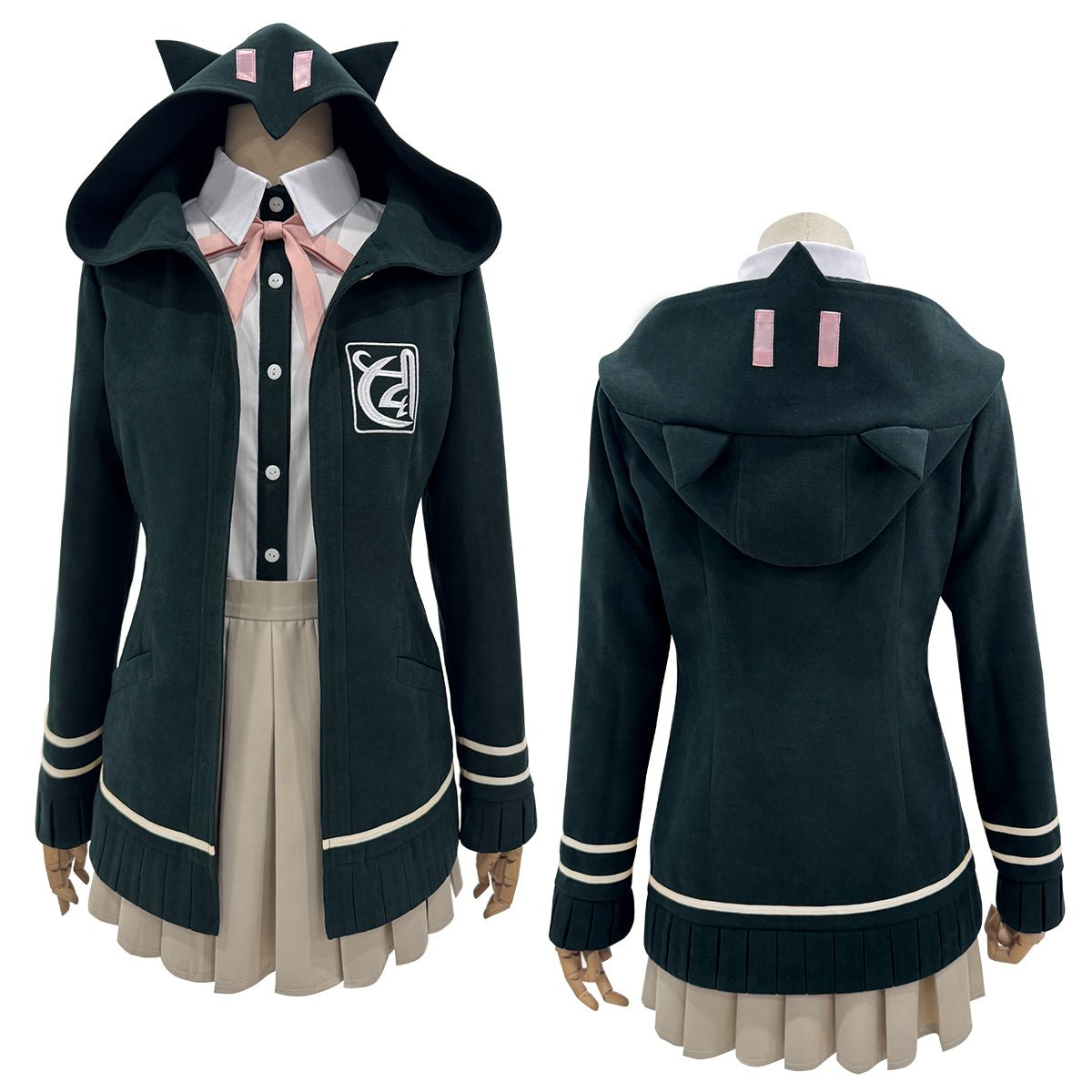 Fantasia de Cosplay Nanami Chiaki de Danganronpa 2 - Qualidade Premium - Estrela Cosplay