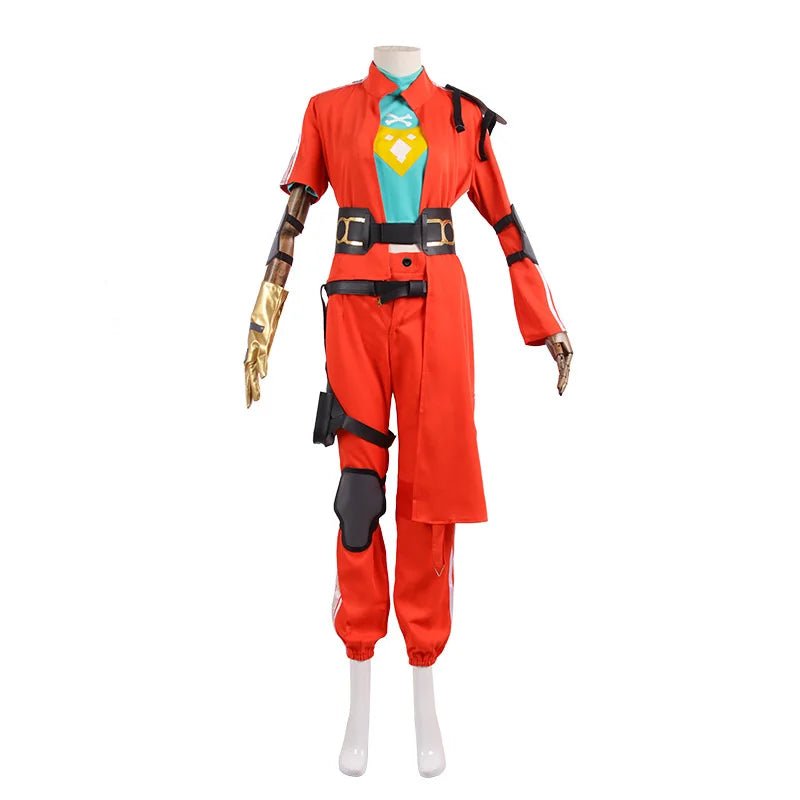Fantasia Cosplay Apex Rampart - Uniforme de Combate Masculino para Festa de Halloween - Estrela Cosplay