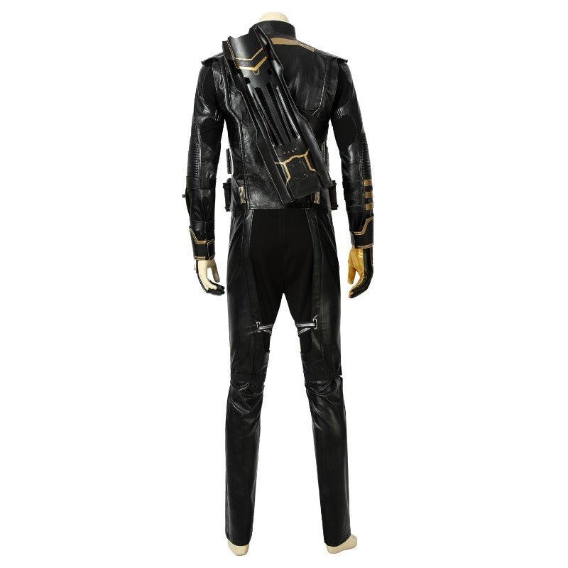Fantasia de Cosplay Hawkeye Endgame em Couro PU - Traje Marvel Avengers de Alta Qualidade - Estrela Cosplay