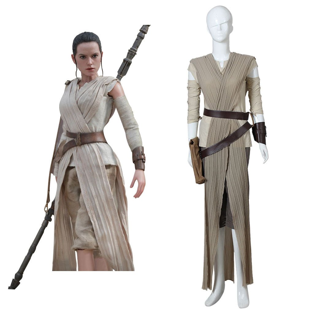 Nova Fantasia de Rey de Star Wars: O Despertar da Força Tamanho Plus - Estrela Cosplay