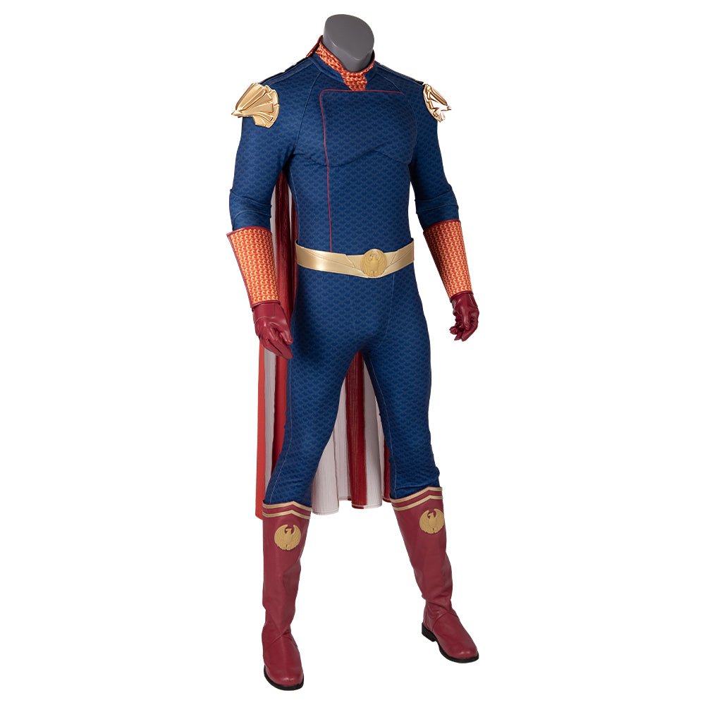 Traje de Batalha com Everak para Homens Adultos - Elander de The Boys - Estrela Cosplay