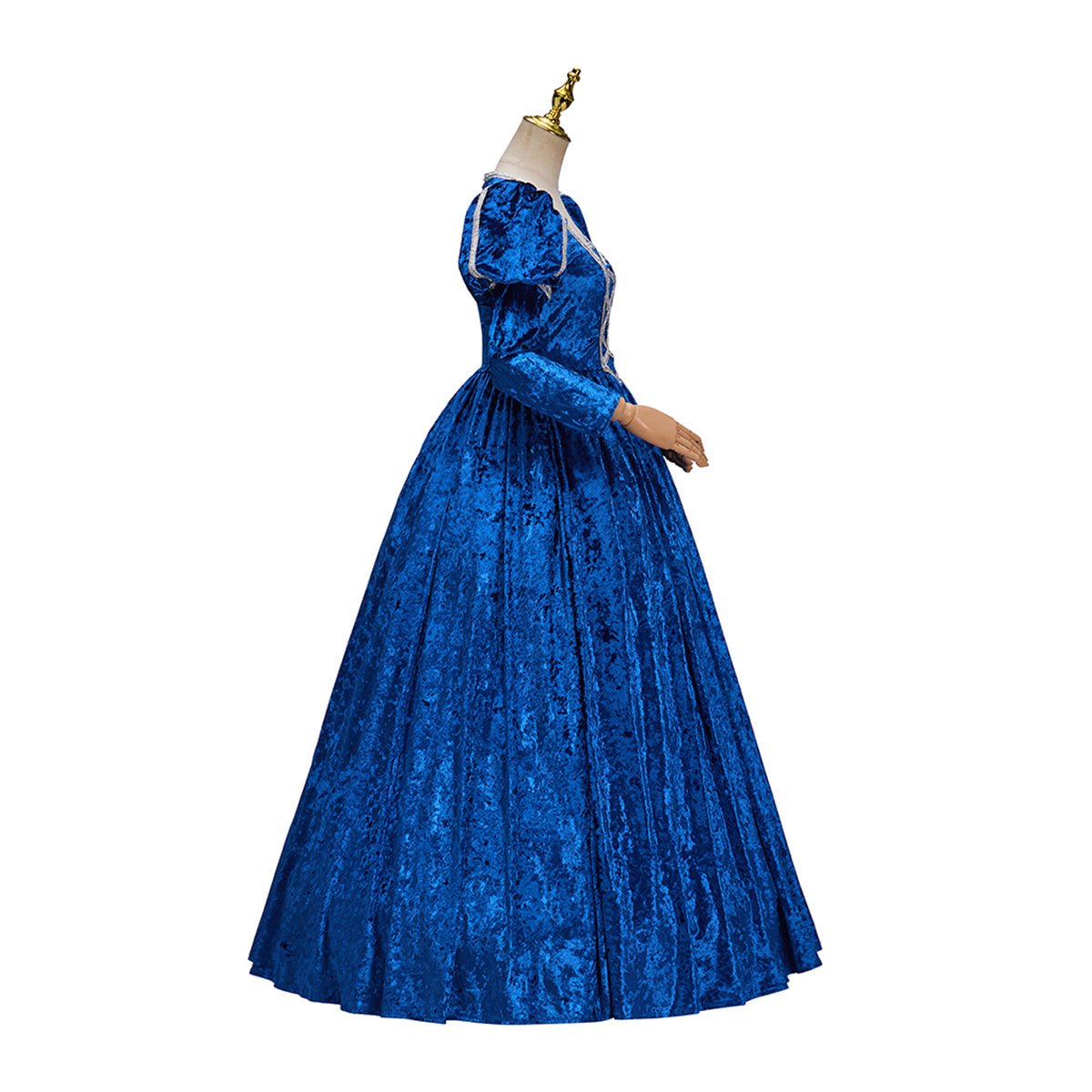 Vestido Azul Medieval Renascentista para Cosplay - Estrela Cosplay