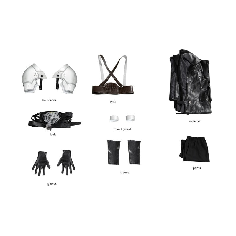 Fantasia Cosplay Sephiroth FF7 Remake Edição Deluxe para Adultos - Traje Personalizado Halloween - Estrela Cosplay