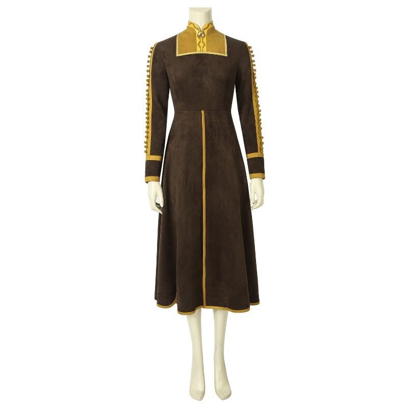 Vestido de Princesa Anna Rainha do Gelo 2 Cosplay Completo para Adultos - Estrela Cosplay