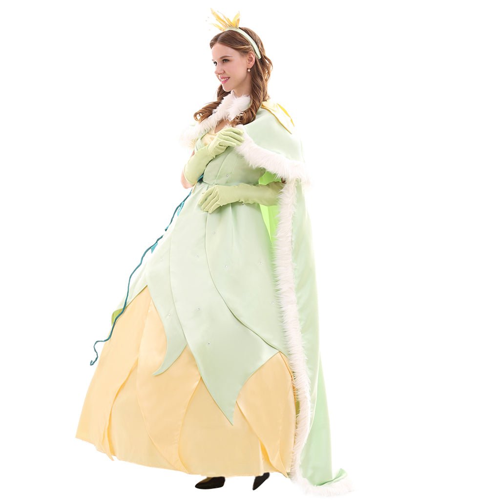 Fantasia Princesa Tiana Série Cosplay | Vestidos Elegantes para Cosplay, Festas e Halloween - Estrela Cosplay