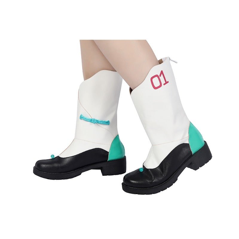 Fantasia de Cosplay Anime Jasmine Miku - Vestido de Carnaval de Halloween Miku com Você 2021 - Estrela Cosplay