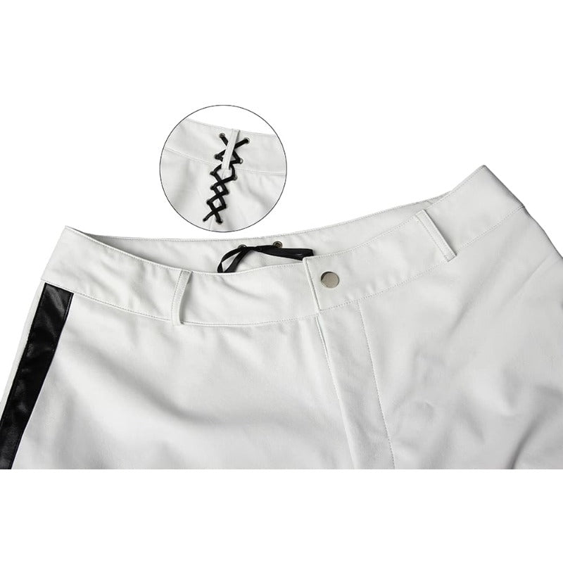 Terno Cosplay Jerome - Casaco Vermelho e Colete Laranja para Halloween e Festivais - Estrela Cosplay