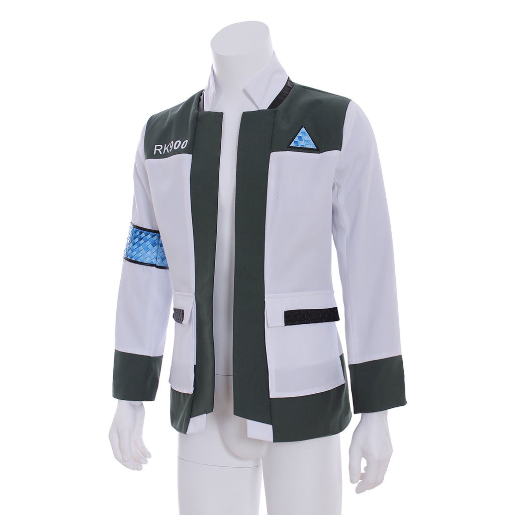 Detroit: Become Human Connor RK900 Casaco Cosplay para Homens Adultos | Série de Cosplay de Jogo - Estrela Cosplay