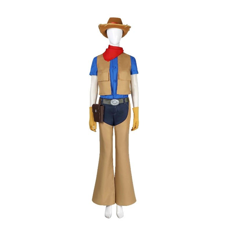 Fantasia Infantil Princesa Peach Cowgirl para Halloween e Roleplay - Estrela Cosplay
