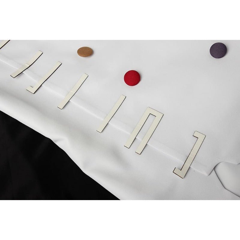 Fantasia de Kokichi Oma Cosplay - Traje Ouma Danganronpa V3 com Capa e Chapéu para Halloween e Festas - Estrela Cosplay