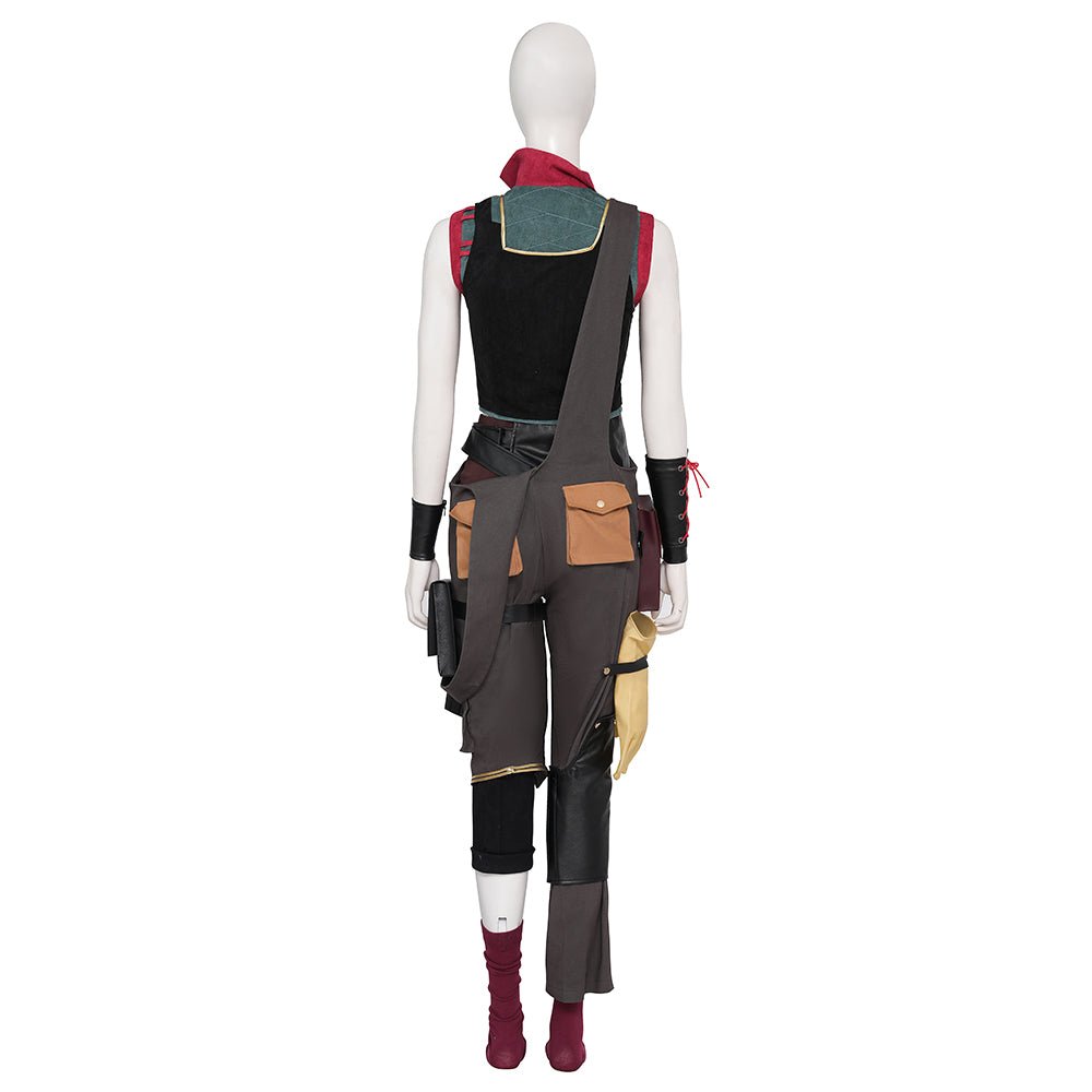 Fantasia de Cosplay Arcane Jinx - Guerra das Duas Cidades 2 Estilo Colete Explosivo - Estrela Cosplay