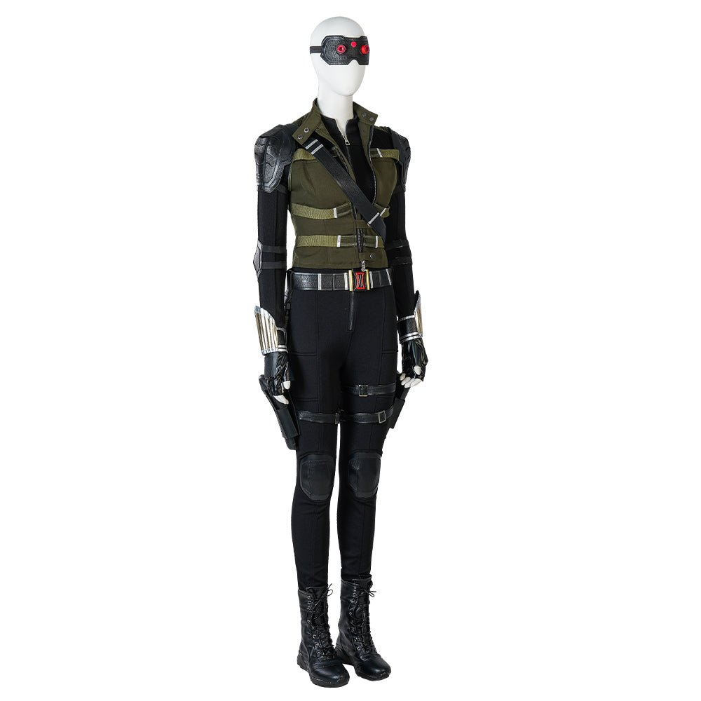 Traje de Cosplay Yelena Belova Thunderbolts - Roupa Fiel ao Filme - Estrela Cosplay