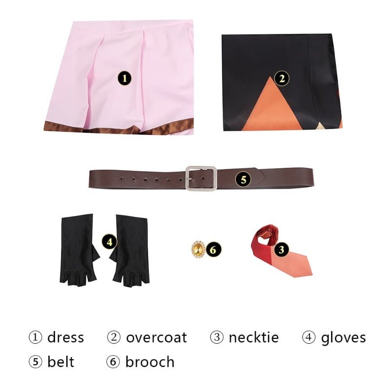 Fantasia de Cosplay Megumin de KonoSuba - Traje de Anime Sega para Halloween e Roleplay - Estrela Cosplay