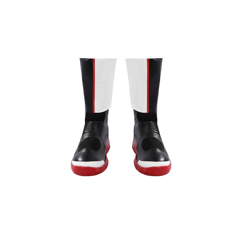 Fantasia de Mister Terrific Michael Holt - Traje de Couro Branco para Halloween - Estrela Cosplay