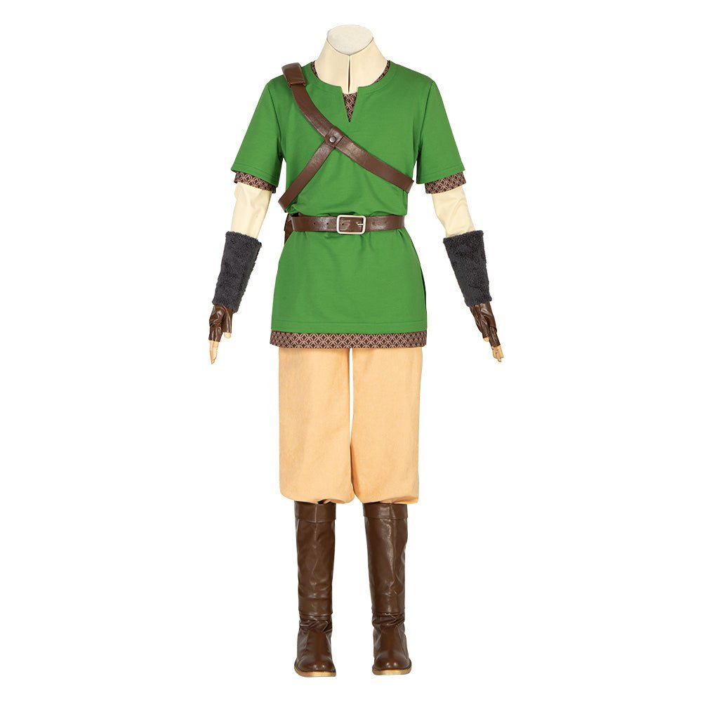 Traje de Cosplay de Link da Espada Celestial - Fantasia Inspirada no Jogo Perfeita para Fãs - Estrela Cosplay