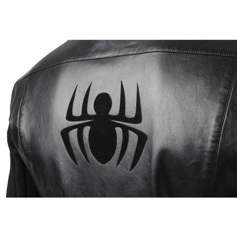 Traje de Cosplay Spider-Man Noir de Spiderman: No Aranhaverso com Sapatos - Estrela Cosplay