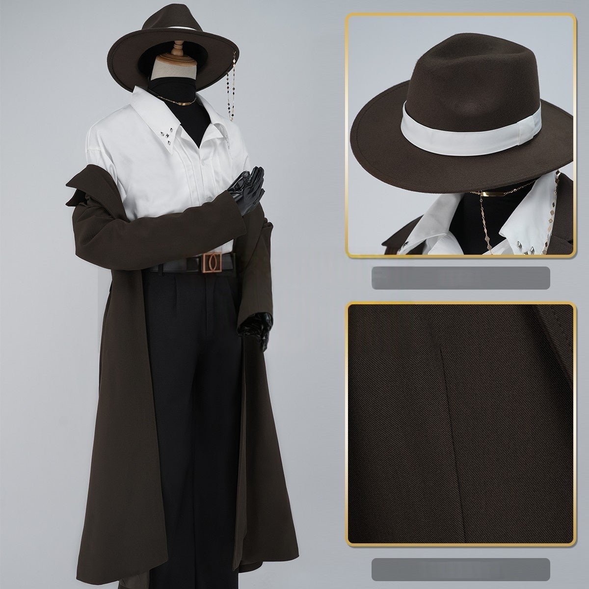 Fantasia Chuuya Nakahara Cosplay - Bungo Stray Dogs Anime - Estrela Cosplay