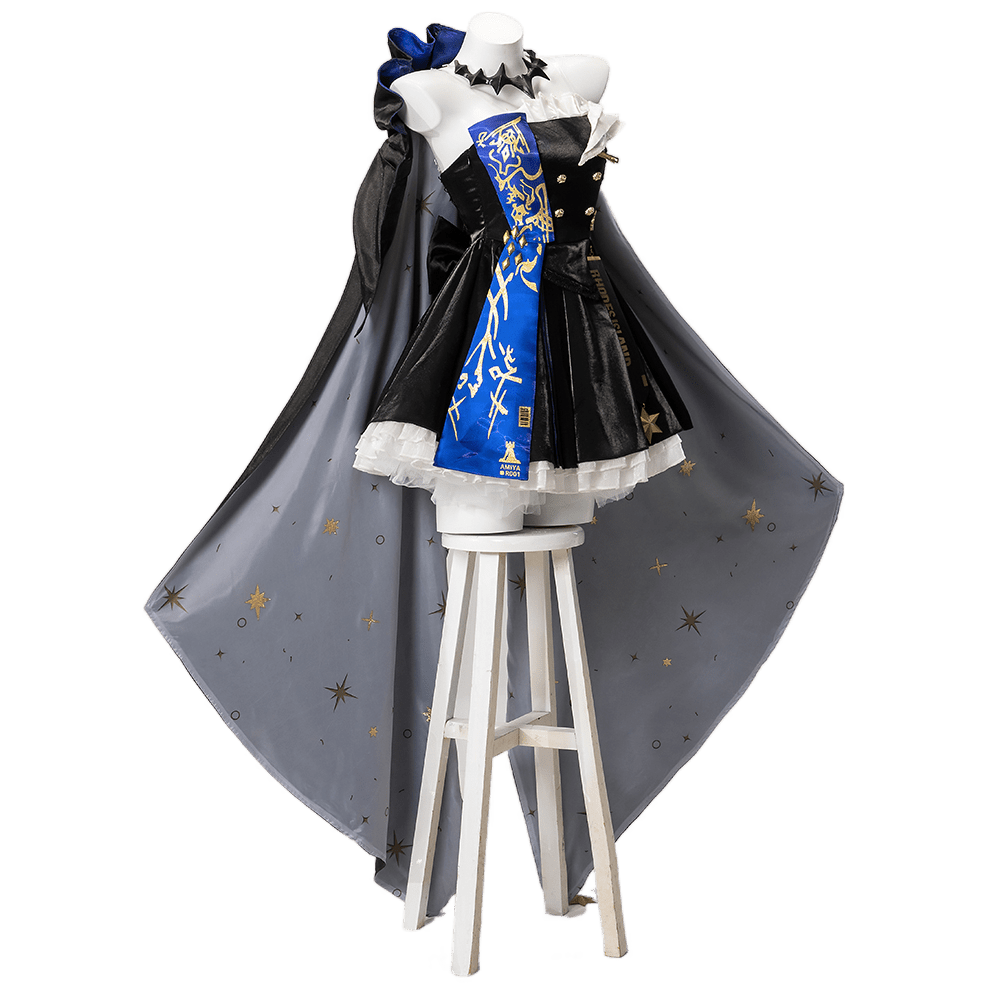 Traje de Cosplay Amiya de Arknights AMBIÊNCIA SINESTESIA - Conjunto Completo para Fãs - Estrela Cosplay