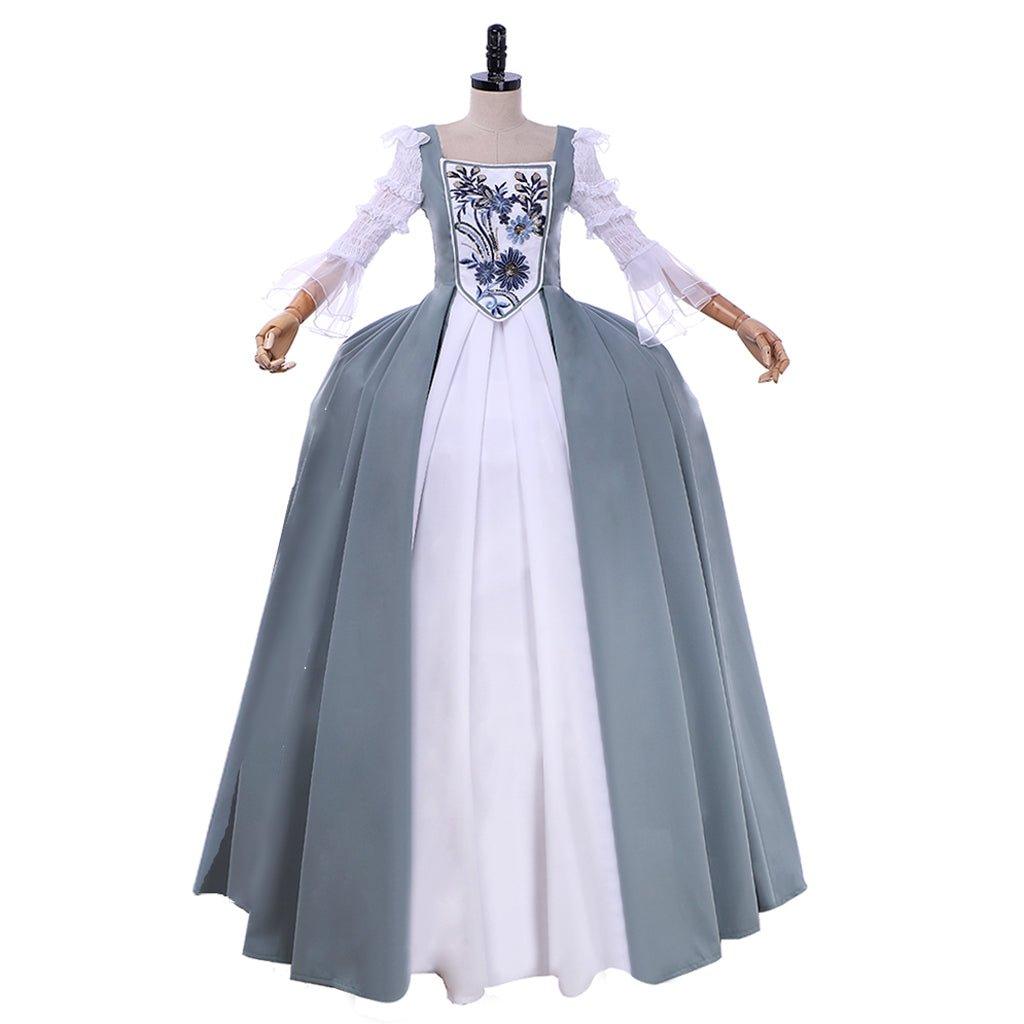 Vestido de Casamento Claire Outlander Fantasia Cosplay | Vestido para Bailes Coloniais do Século 18 - Estrela Cosplay