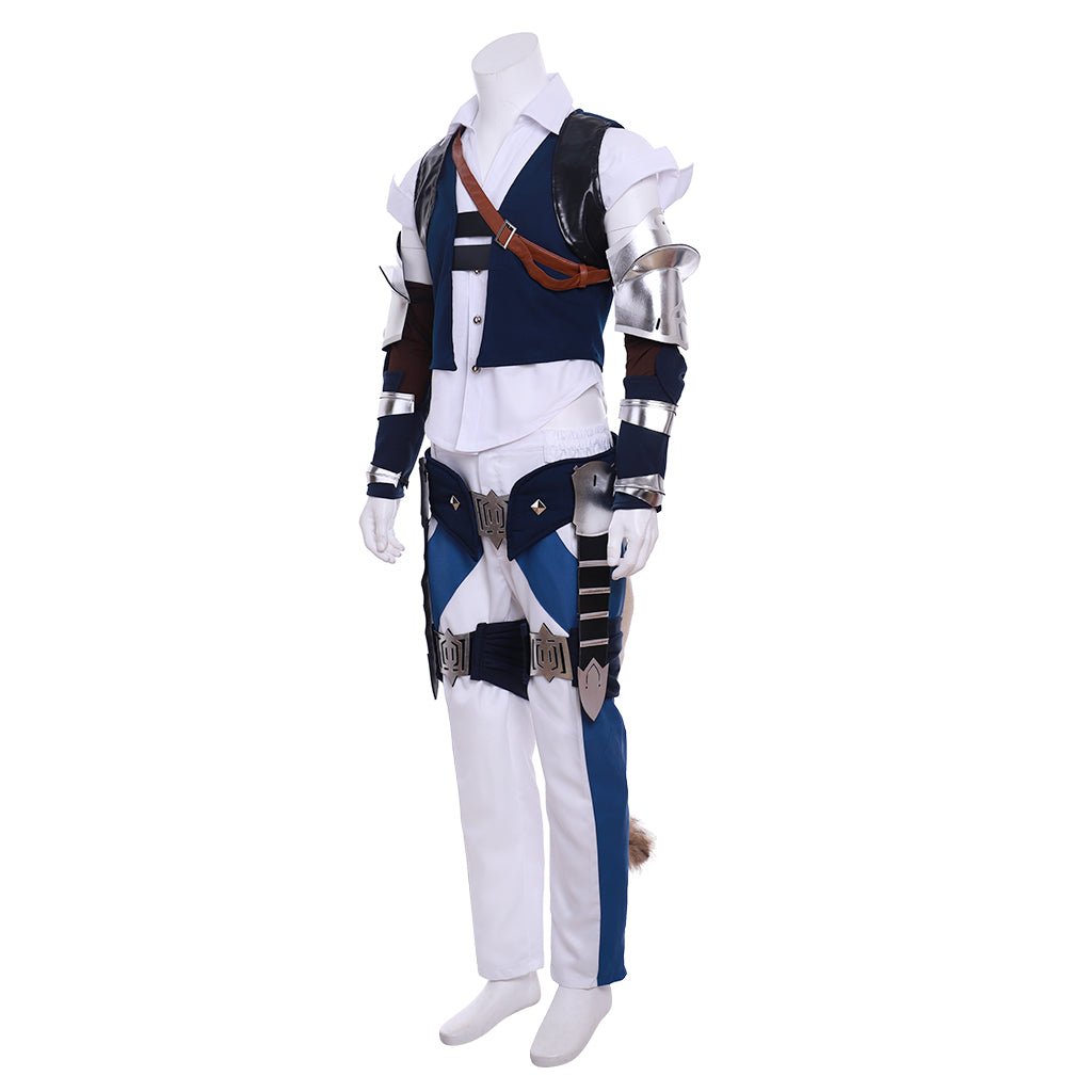 Fantasia Masculina Miqo'te de Final Fantasy XIV para Halloween - Estrela Cosplay