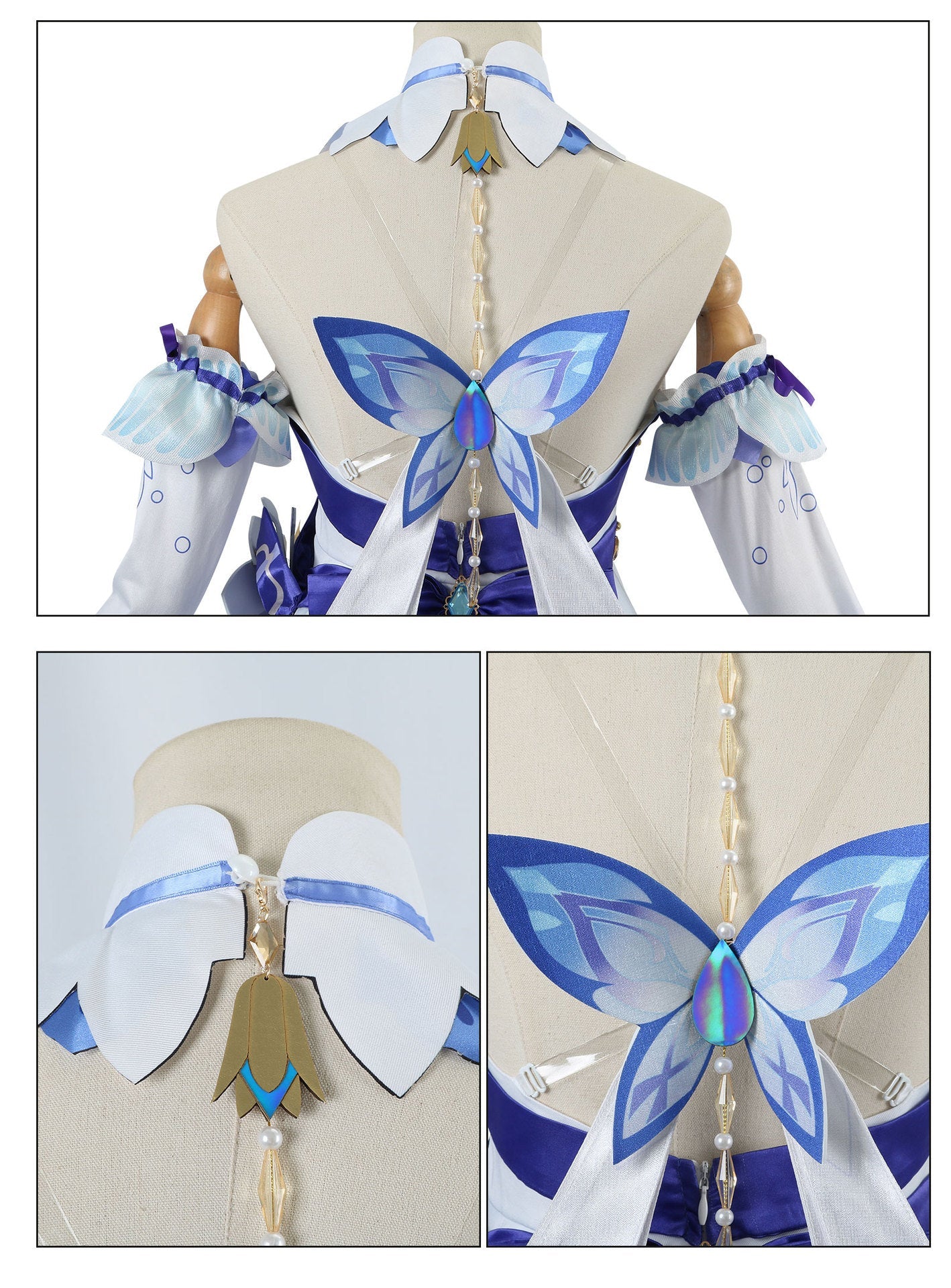 Traje de Cosplay de Nilou de Genshin Impact – Elegante Roupa Chabon Breath - Estrela Cosplay
