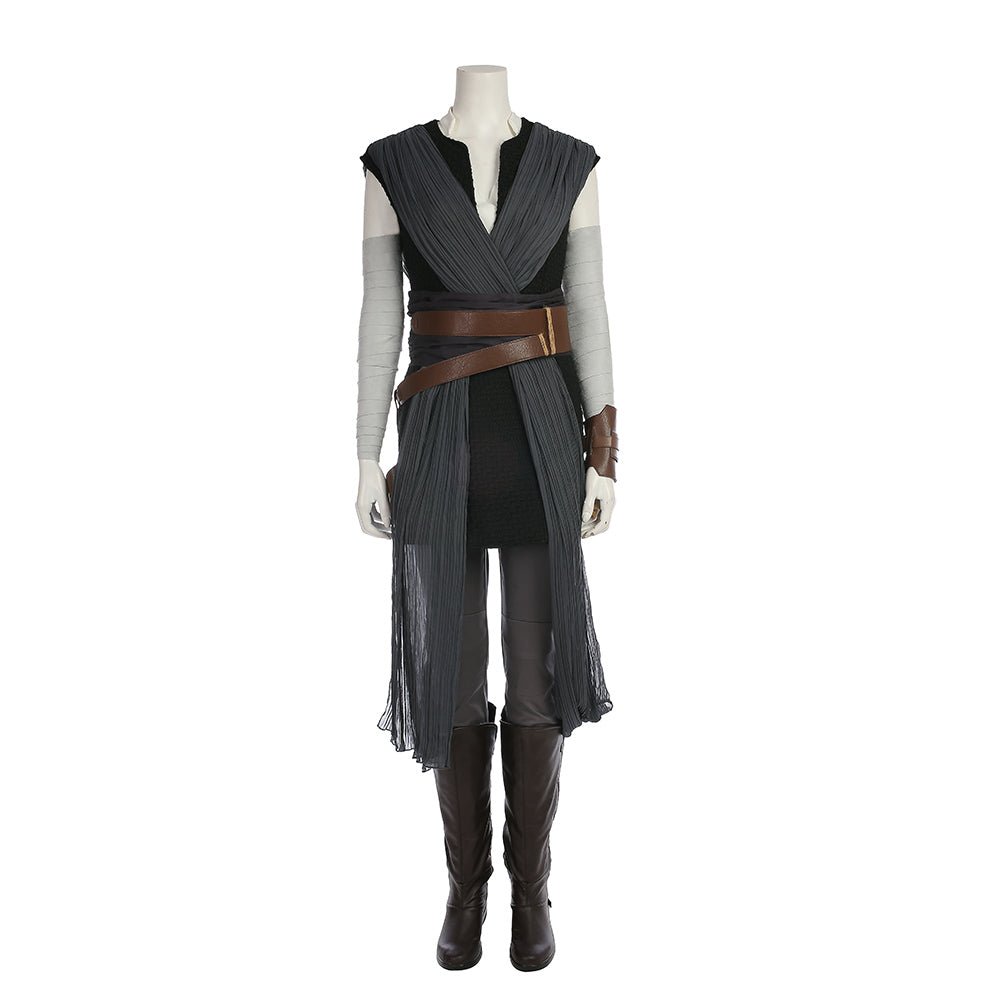 Traje de Cosplay Rey (Estilo B) Star Wars Episódio 8 - Qualidade Premium - Estrela Cosplay