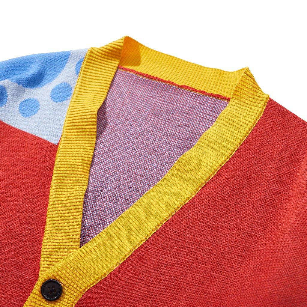Casaco de Cosplay Luffy Wano Country | One Piece para Adultos | Cardigã Anime - Estrela Cosplay