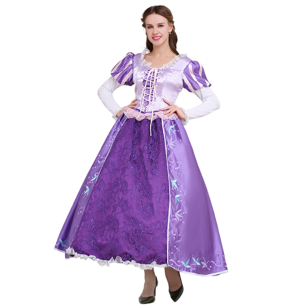 Série de Fantasias Cosplay Disney Enrolados | Rapunzel, Naveen, Mãe Gothel e Mais - Estrela Cosplay
