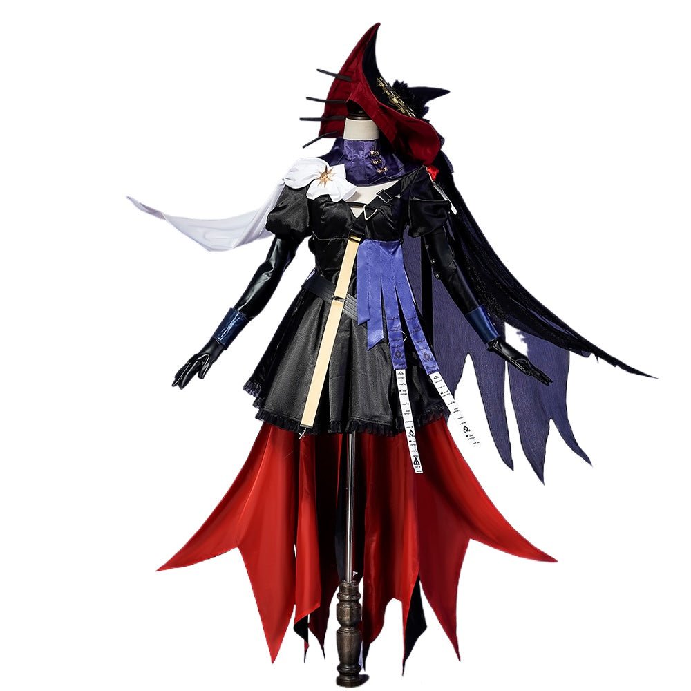 Traje de Cosplay Arknights Skadi - Nascida como Uma - Fantasma Tubarão Premium - Estrela Cosplay