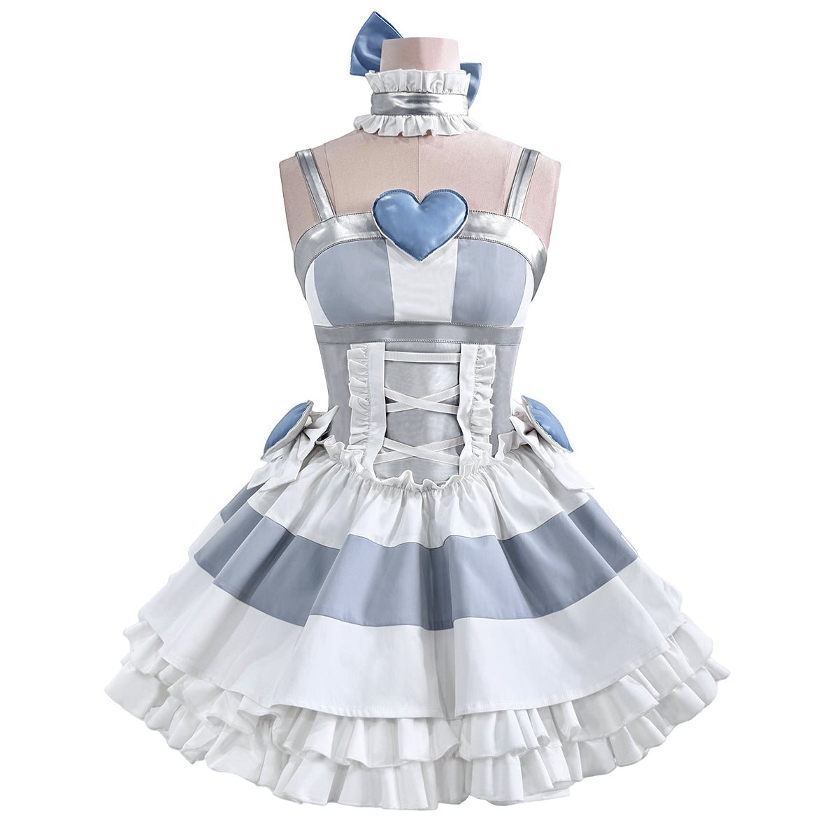 Meia-calça com Ligadeira Anime Cosplay Fantasia - Panty & Stocking com Garterbelt - Estrela Cosplay