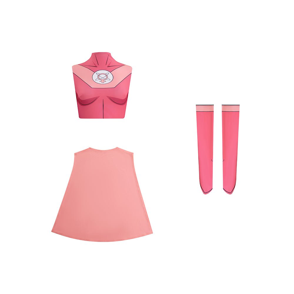 Fantasia de Cosplay Atom Eve Invencível - Alta Qualidade para Fãs de Anime - Estrela Cosplay