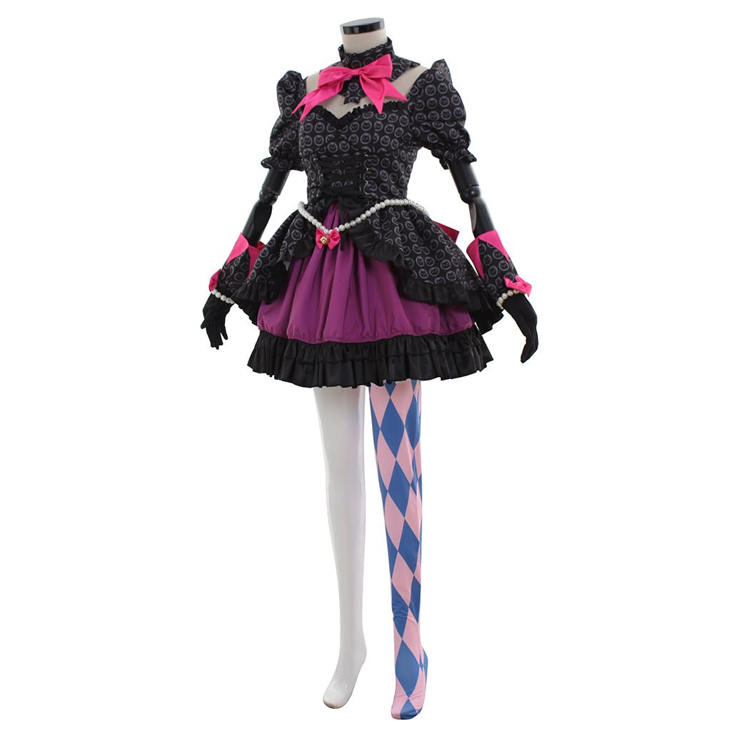 Vestido de Cosplay Hana Song Oficial Preto Overwatch D.Va para Mulheres - Estrela Cosplay