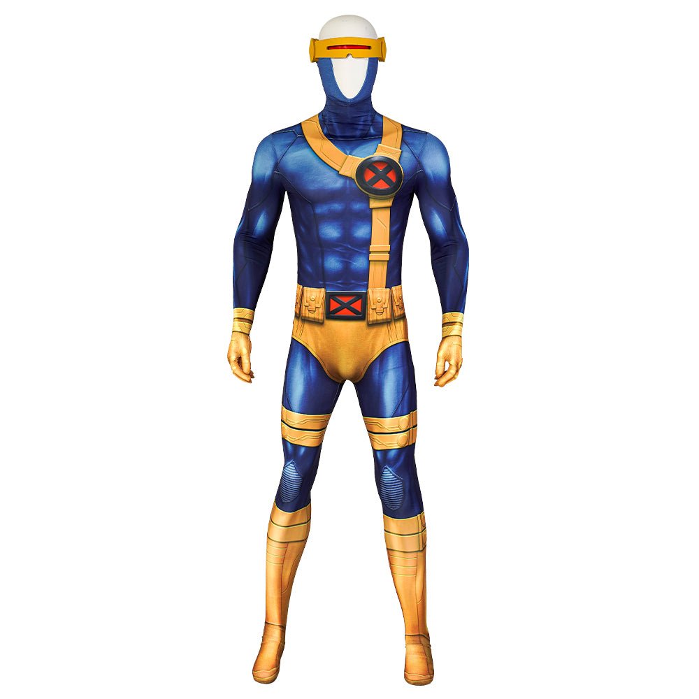 Traje de Cosplay X-Men 97 Ciclope - Scott Summers para Adultos - Estrela Cosplay