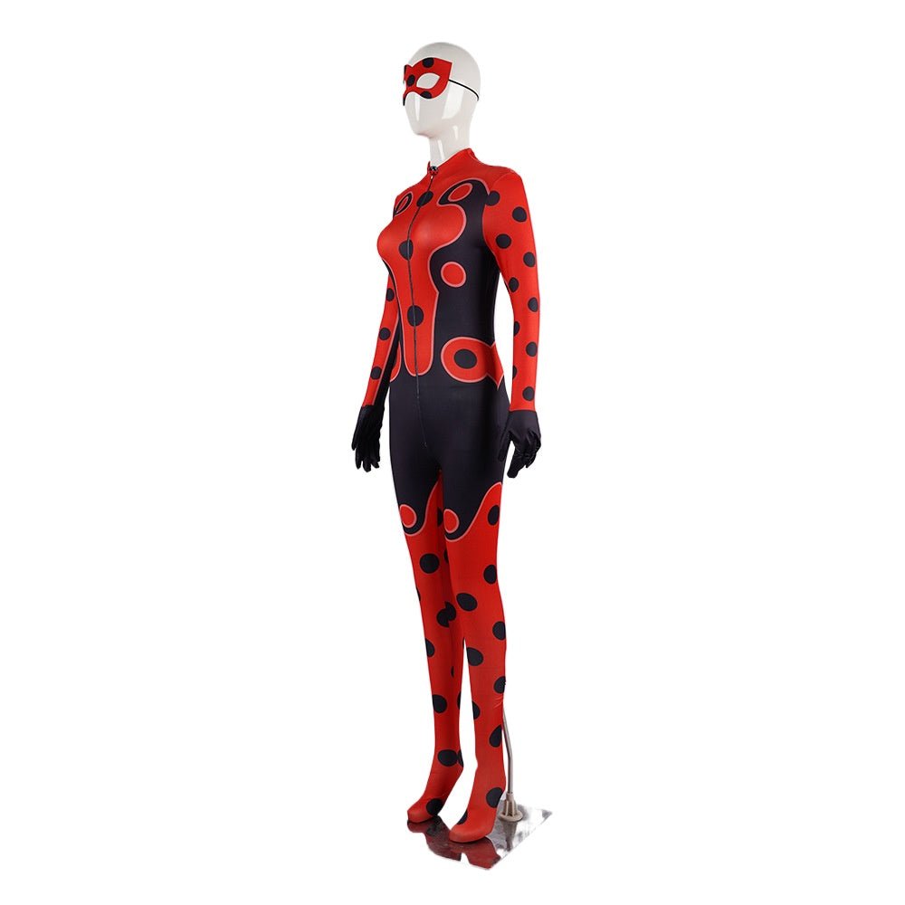 Macacão de Cosplay Ladybug Temporada 6 - Fantasia de Halloween e Performance - Estrela Cosplay