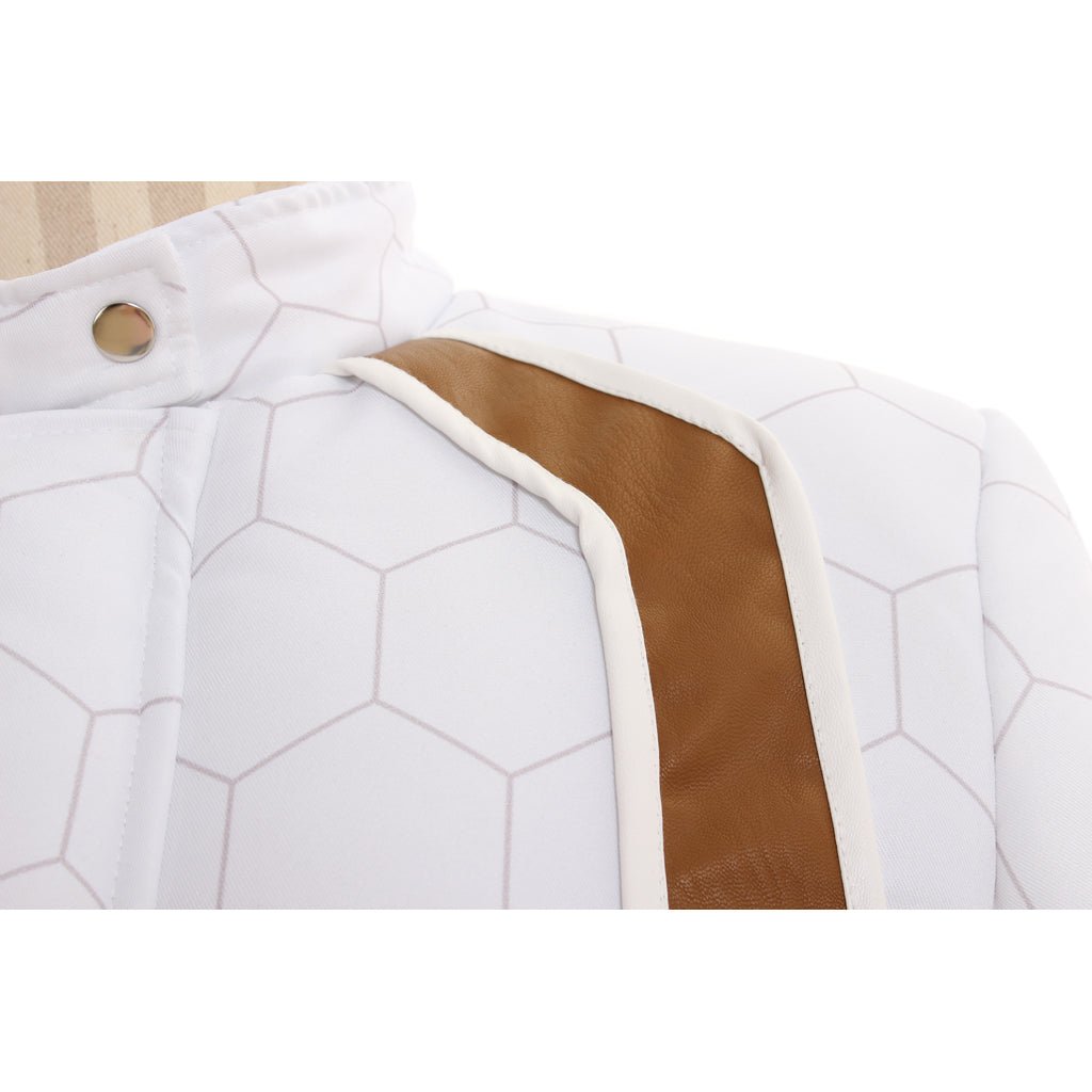 Fantasia de Cosplay de Mei Climatologista - Macacão Branco Elegante Conjunto Completo - Estrela Cosplay