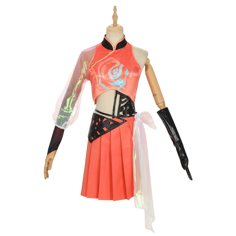 Fantasia de Gongsun Li de Honor of Kings com Vestido de Coelho e Uniforme de Dança Chinesa para Cosplay - Estrela Cosplay