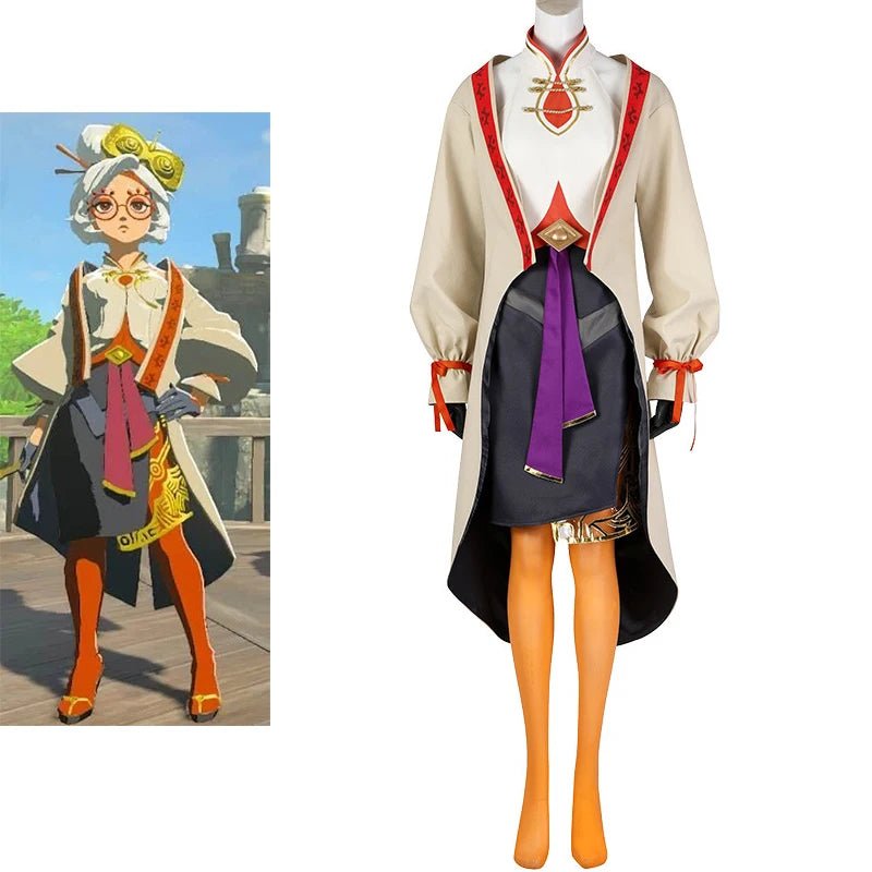 Fantasia de Purah para Mulheres - Conjunto Completo Top, Saia e Capa - Fantasia de Halloween, Festa de Carnaval, Uniforme de Festa, Roupas de Natal - Estrela Cosplay