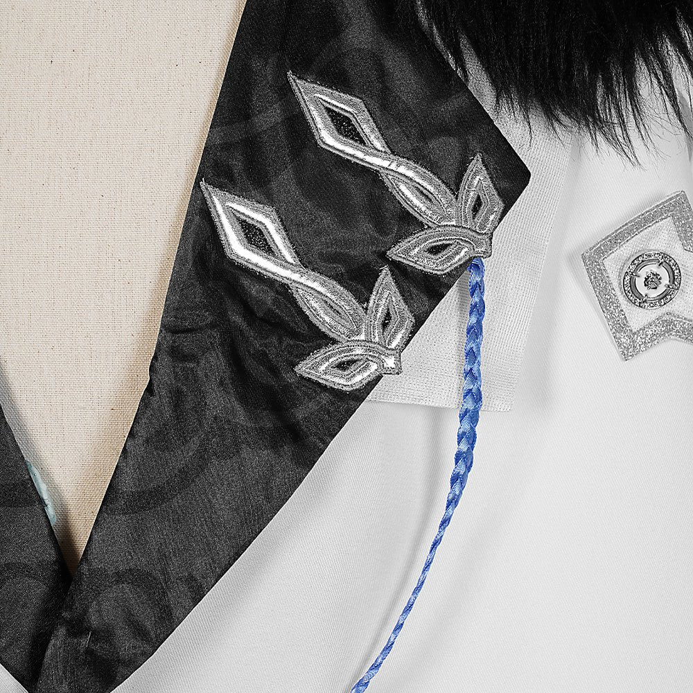 Fantasia Genshin Impact Capa Fatui Pierr Pantalone Tartaglia Traje Arlequim Doutor Sandrone Columbina Capa Regretor - Estrela Cosplay